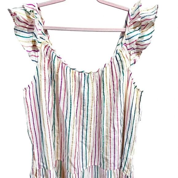 GAP MINI - Day dress Beige with color stripes Size XXL NWT - Picture 7 of 13